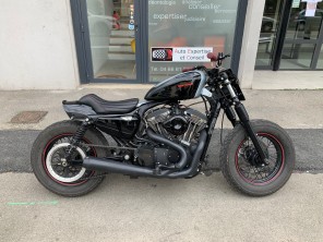 Harley Davidson vue latérale