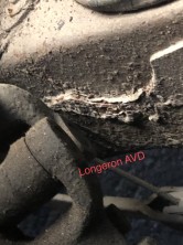 Corrosion superficielle sur Longeron